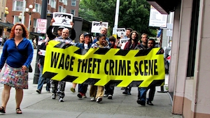 Anti-Wage Theft Protesters
